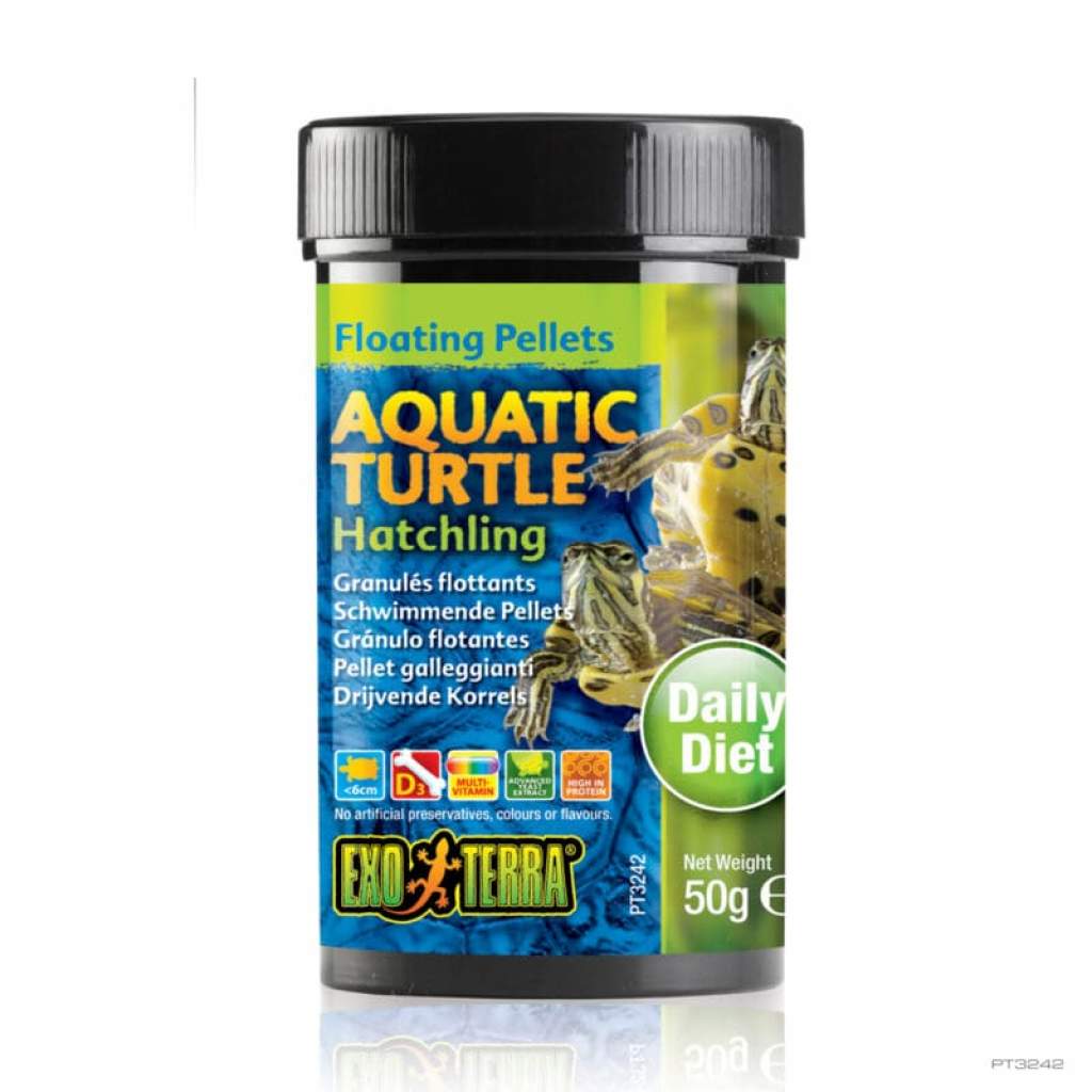 FLOATING PELLETS AQUATIC TURTLE HATCHLING 1.7 OZ – 50 G